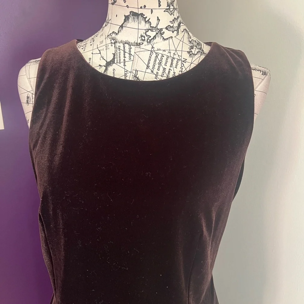 Talbots Sleeveless Maxi Dress Gown - Picture 2 of 9